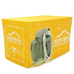 Fitted 4ft Table Throw Full Color Printing