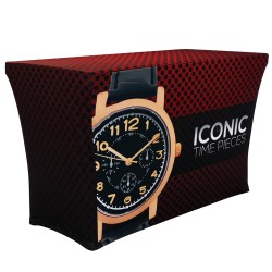 Stretch 4ft Table Throw Full Color Printing