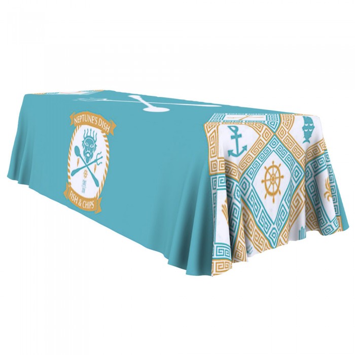 8ft Table Throw Full Color Printing