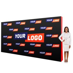 15ft RPL Fabric Pop Up Backdrop Display - 8ft or 10ft height Straight Graphic Package 15ft RPL Fabric Pop Up Backdrop Display - 8ft or 10ft height Straight Graphic Package