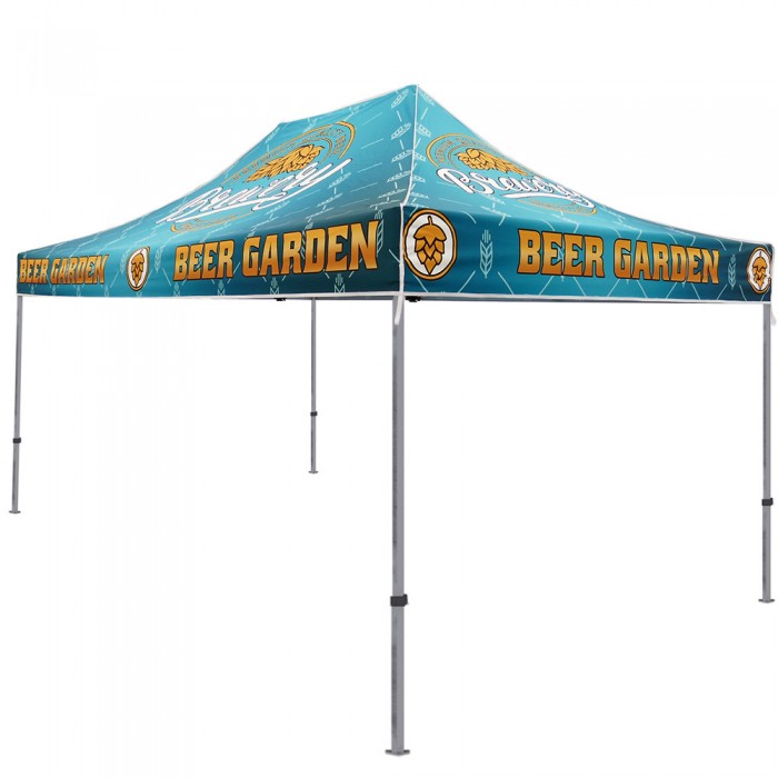 15 ft. Canopy Aluminum Tent - Full-Color UV Print Package